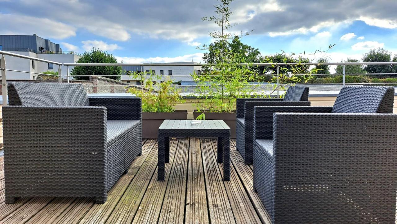 Le Canyon Rouen Centre By Myfrenchpat Terrasse & Parking المظهر الخارجي الصورة