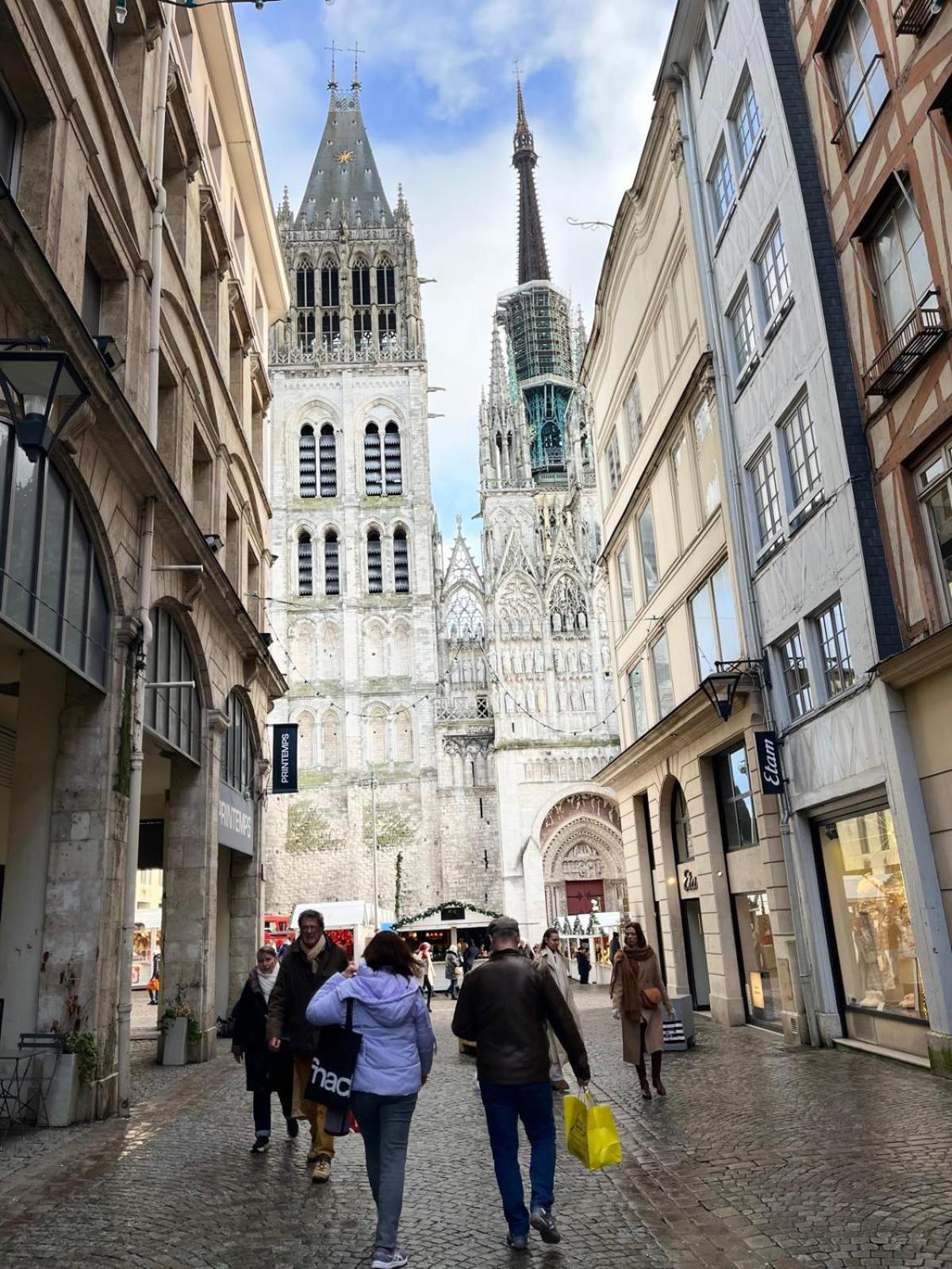 Le Canyon Rouen Centre By Myfrenchpat Terrasse & Parking المظهر الخارجي الصورة